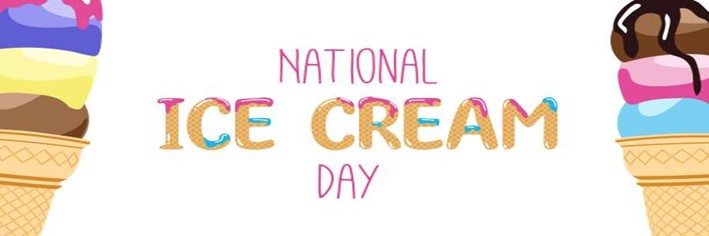 National-Ice-Cream-Day-A-day-of-Frozen-Delights-featured-image-200x600w-sign-saying-national-ice-cream-day-with-ice-cream-cones-either-side-frosted-fusions