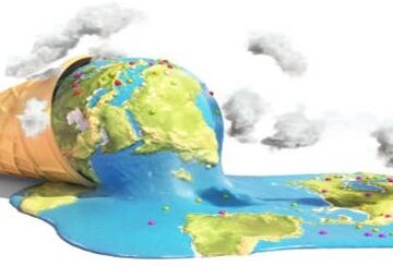 Which-country-invented-ice-cream-featured-image-207x620w-ice-cream-cone-with-ice-cream-oozing-out-thats-shaped-like-the-globe-with-blues-and-greens-frosted-fusions