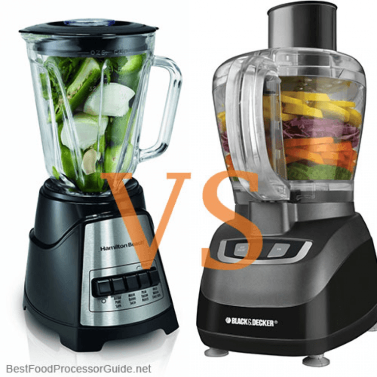 Blender vs. Food Processor What are the Differences? Frosted Fusions