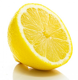 Luscious Lemon Sorbet Zesty Citrus Bliss image 4 jpeg Half a Lemon white background frosted fusions