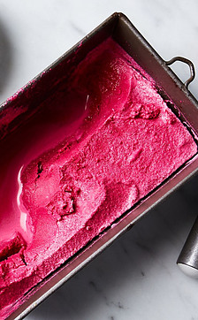 Beetroot Ice cream naturally sweet and vibrant image 2 jpeg 3 rich vibrant beetroot ice cream in tray frosted fusions