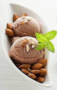 dairy-free-delights-creating-rich-homemade-vegan-ice-cream-image-7-chocolate-vegan-ice-cream-with-almonds-in-white-dish-frosted-fusions