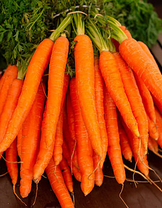 Getting to the Root of it A Carrot Sorbet Sensation image 1 a selection of different coloured carrots with foliage frosted fusions
