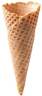 Mastering the Art Make Homemade Ice Cream Cones image 1 singular ice cream cone frosted fusions