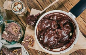 easter-treats-reinvented-hot-cross-buns-and-homemade-ice-cream-image-5-chocolate-sauce-nuts-chocolate-shavings-frosted-fusions