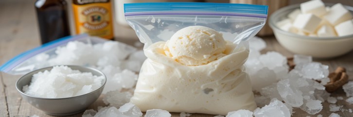 Bags-Of-Fun-–-Learn-How-To-Make-Homemade-Ice-Cream-In-A-Bag-Update-Apr25-featured-image-637x1920w-ziplock-bag-with-ice-cream-and-ice-and-salt-in-background-Frosted-Fusions