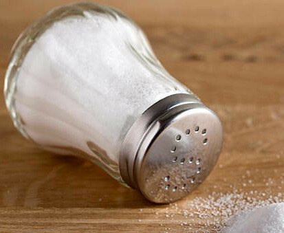 Homemade Ice Cream Hacks You Need To Know image 6 salt shaker on its side with granules of salt coming out frosted fusions Homemade Ice Cream Hacks You Need To Know image 6 salt shaker on its side with granules of salt coming out frosted fusions