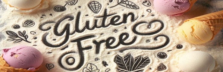 Ice-Cream-Waffle-Cones-For-Every-Diet-From-Gluten-Sensitive-To-Dairy-Substitutes-featured-image-cropped-632x1950w-gluten-free-written-in-flour-with-ice-cream-cones-frosted-fusions