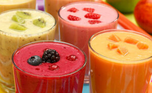 hangover-hacks-how-ice-cream-floats-can-save-your-new-year-s-morning-image-5-selection-of-smoothies-lined-up-frosted-fusions