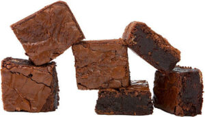 homemade-chocolate-brownie-ice-cream-recipe-image-6-chocolate-brownies-white-background-frosted-fusions