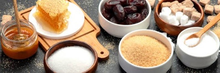5-Health-Conscious-Homemade-Ice-Cream-Recipes-Using-Natural-Sweeteners-featured-image-207x620w-selection-of-natural-sweeteners-pictured-Frosted-Fusions