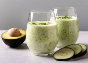 What-Are-The-Best-Smoothies-For-Diabetics-image-6-avocado-and-cucumber-smoothie-Frosted-fusions