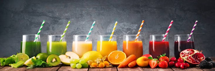 Which-Smoothie-Style-Suits-You-Best-featured-image-207x620w-selection-of-bright-and-fresh-smoothies-lined-with-with-a-variety-of-fruits-and-vegetables-frosted-fusions