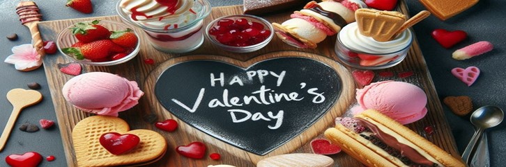 Valentines-Day-Ice-Cream-Dessert-Charcuterie-Board-Ideas-featured-image-637x1920w-large-wooden-board-with-a-selection-of-heart-shaped-biscuits-ice-cream-scoops-and-sprinkles-Frosted-fusions