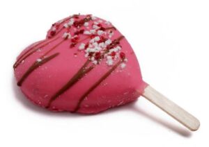 Valentines-Day-Ice-Cream-Dessert-Charcuterie-Board-Ideas-image-5-chocolate-dipped-ice-cream-heart-on-stick-Frosted-Fusions