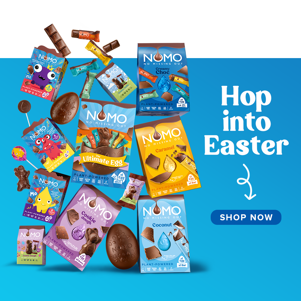 NO!MO Hop into Easter: Discover Delicious Vegan Chocolate Treats for Easter