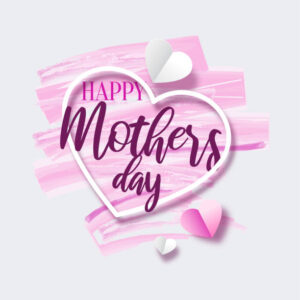 Spring-Inspired Ice Cream Recipes To Celebrate Mother’s Day image 2 happy mothers day heart sign with flowers Frosted fusions