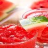 Watermelon-Sorbet-Granita-–-A-Refreshing-Taste-Of-Spring-featured-image-280x1000w-watermelon-sorbet-in-glasses-with-fresh-watermelon-wedges-in-the-background-Frosted-Fusions