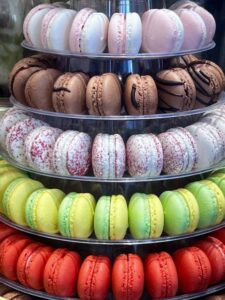 homemade-macaron-ice-cream-recipes-and-ideas-image-stack of macarons Frosted Fusions