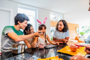 Easy No-Churn Easter Ice Creams – Festive Fun For All Ages image 5 family fun at Easter in the kitchen Frosted Fusions