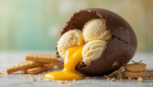 The-Easter-Ice-Cream-Egg-Illusion-–-A-Fun-Unexpected-Easter-Treat-Image-2-milk-choc-egg-open-with-scoops-of-vanilla-ice-cream-and-mango-yolk-Frosted-Fusions