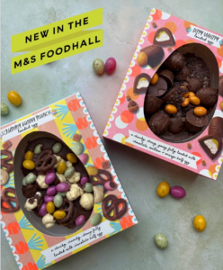 Turn M&S’s Viral Easter Eggs Into Indulgent Chocolate Ice Cream Desserts image 1 New in the M&S Foodhall Scrummy Bunny and Dippy Whippy Easter Eggs Frosted Fusions