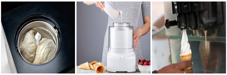Beginner’s Guide To The Best Ice Cream Makers – Which One’s Right For You featured image 637x1920w selection of ice cream makers with ice cream being churned Frosted Fusions
