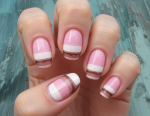 Ice-Cream-Nails-The-Sweetest-Trend-Of-The-Summer-image-8-Neapolitan-choc-vanilla-and-strawb-nails-Frosted-Fusions