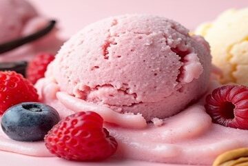 Learn-How-To-Make-Low-Sugar-Ice-Cream-Without-Losing-Flavour-Featured-image-637x1920w-scoops-of-ice-cream-with-fresh-raspberries-blueberries-and-nuts-Frosted-Fusions