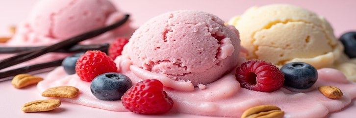 Learn-How-To-Make-Low-Sugar-Ice-Cream-Without-Losing-Flavour-Featured-image-637x1920w-scoops-of-ice-cream-with-fresh-raspberries-blueberries-and-nuts-Frosted-Fusions