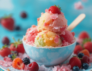 Celebrate-Pride-Month-With-Colour-Flavour-And-Ice-Cream-image-2-fruit-sorbets-with-sprinkles-in-rainbow-colours-Frosted-Fusions